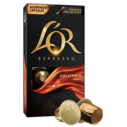 [8711000357613] 10 Capsules Espresso Origins Collection Café Origins collection café Colombia Andes  L'Or Compatibles Avec Les Machines Nespresso